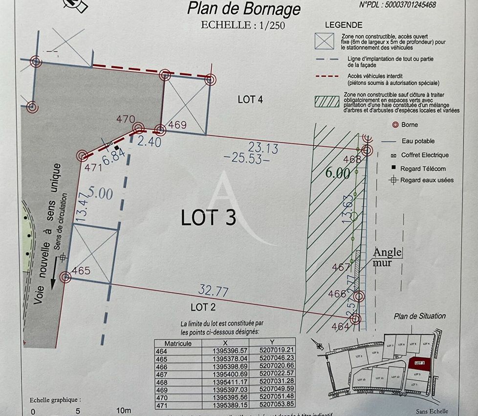 Image Plan à terrain de Breuil-Magné