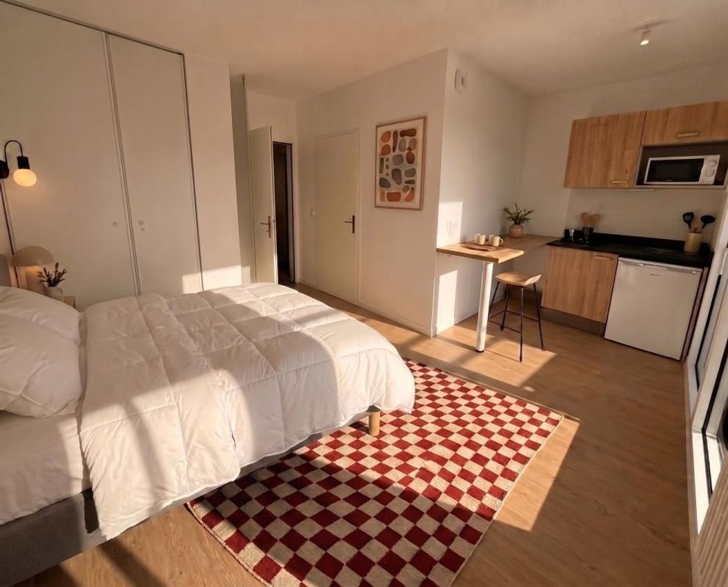 Image Chambre à studio de Poissy