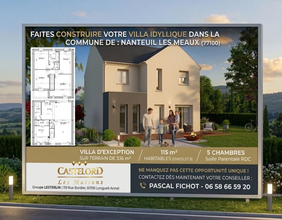 Image de  maison individuelle à Nanteuil-lès-Meaux