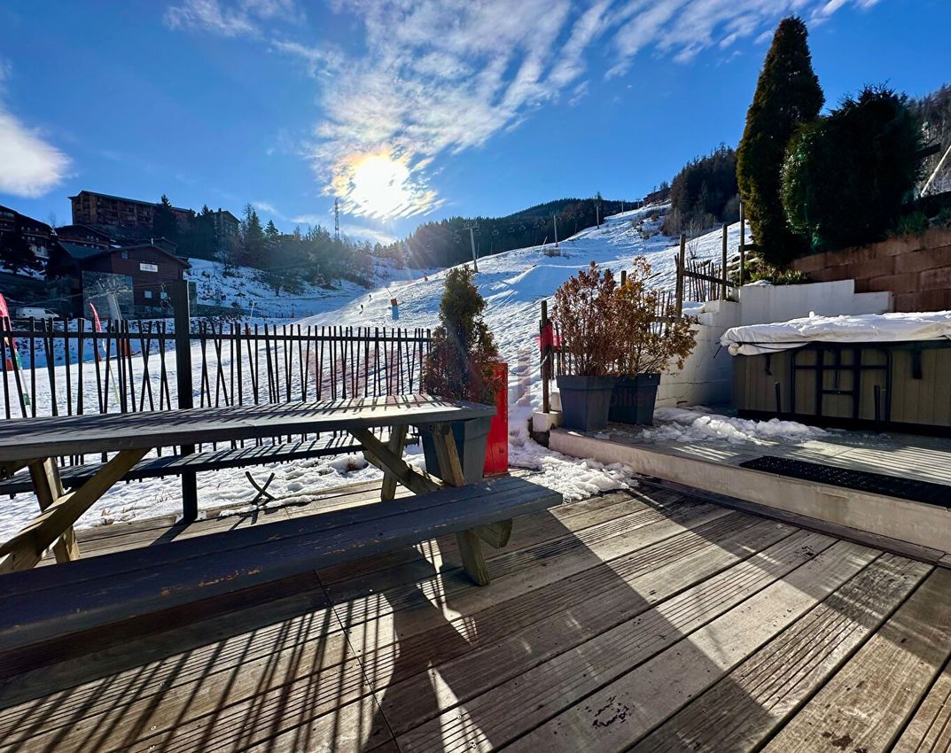 Image Vue à appartement de La Plagne Tarentaise