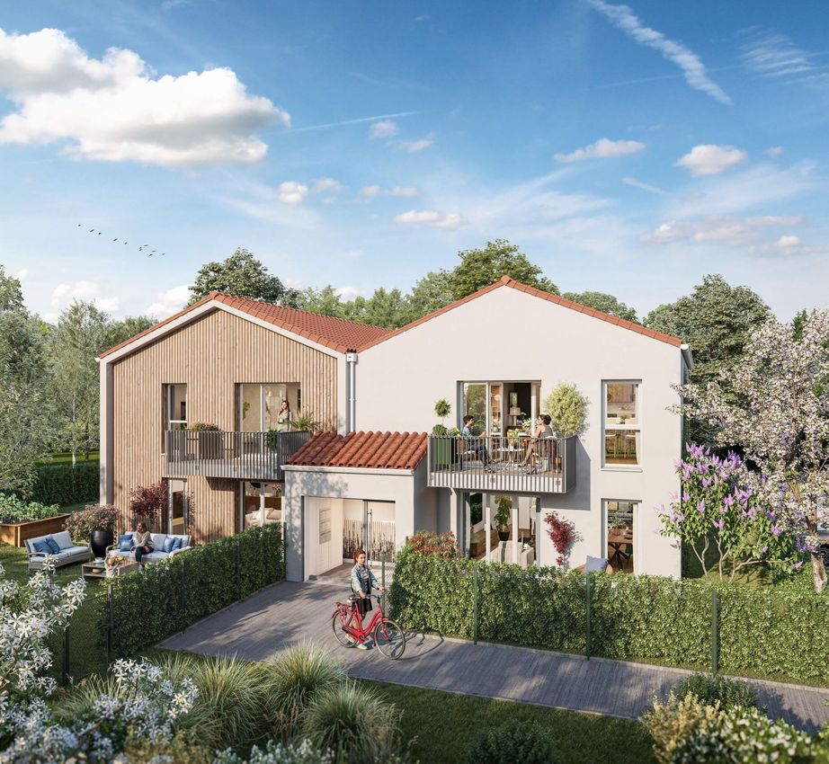 Image Façade à programme neuf de 50 Chemin de la Brossardière