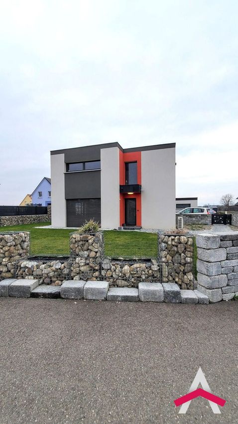 Image Façade à  maison individuelle de Dessenheim
