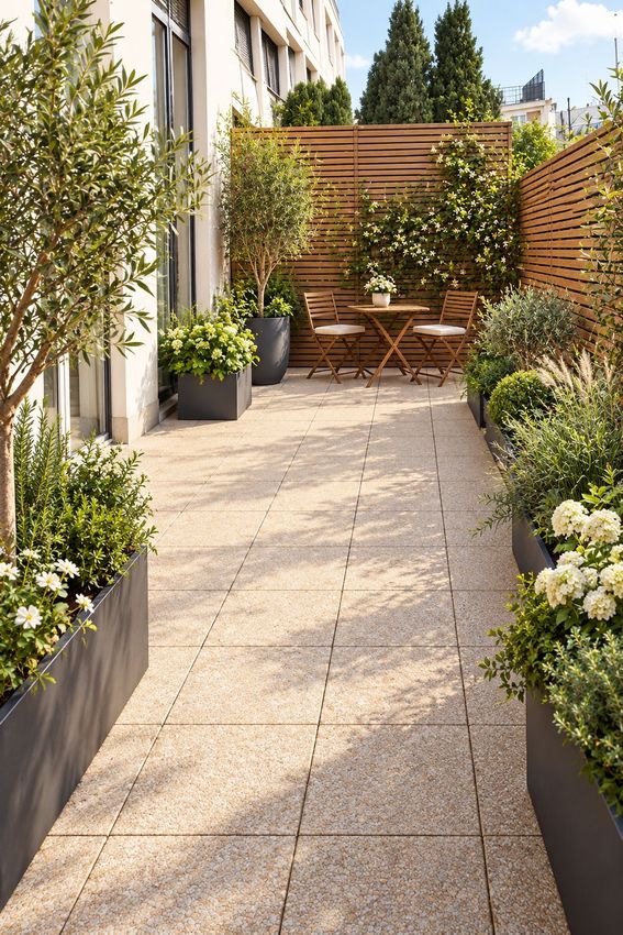 Image Jardin à appartement de Clignancourt-Jules Joffrin