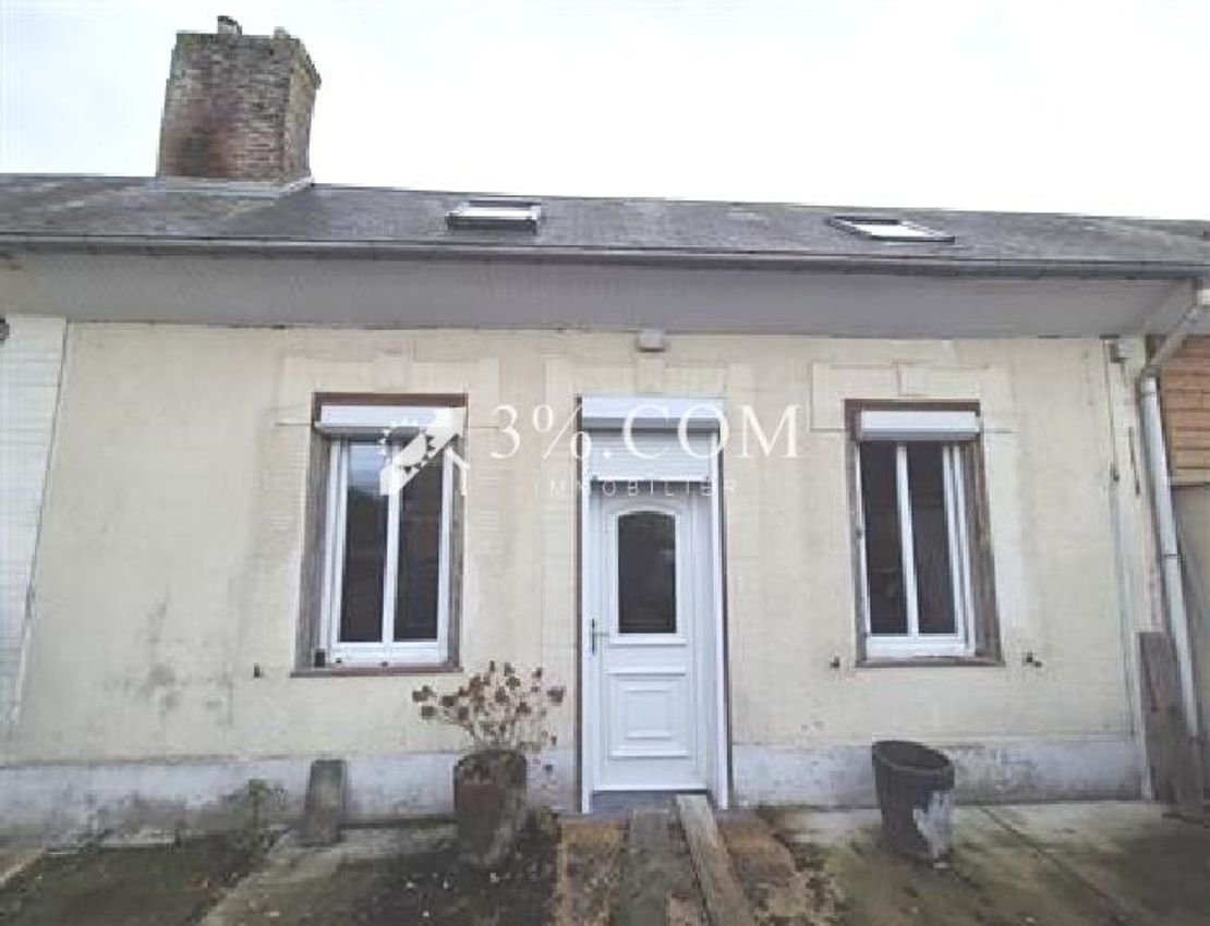Image Façade à  maison de village de Feuquières-en-Vimeu
