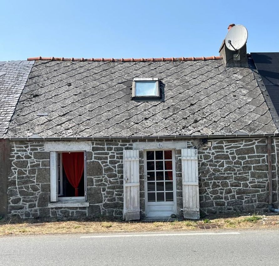 Image Façade à  maison individuelle de Glomel