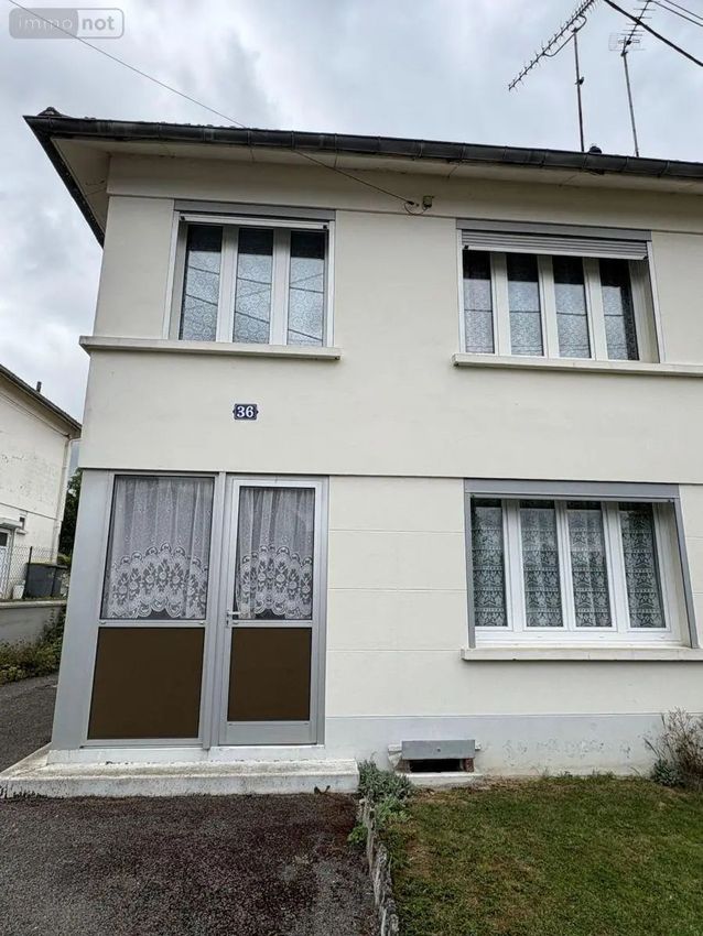 Image Façade à  maison mitoyenne de Marle