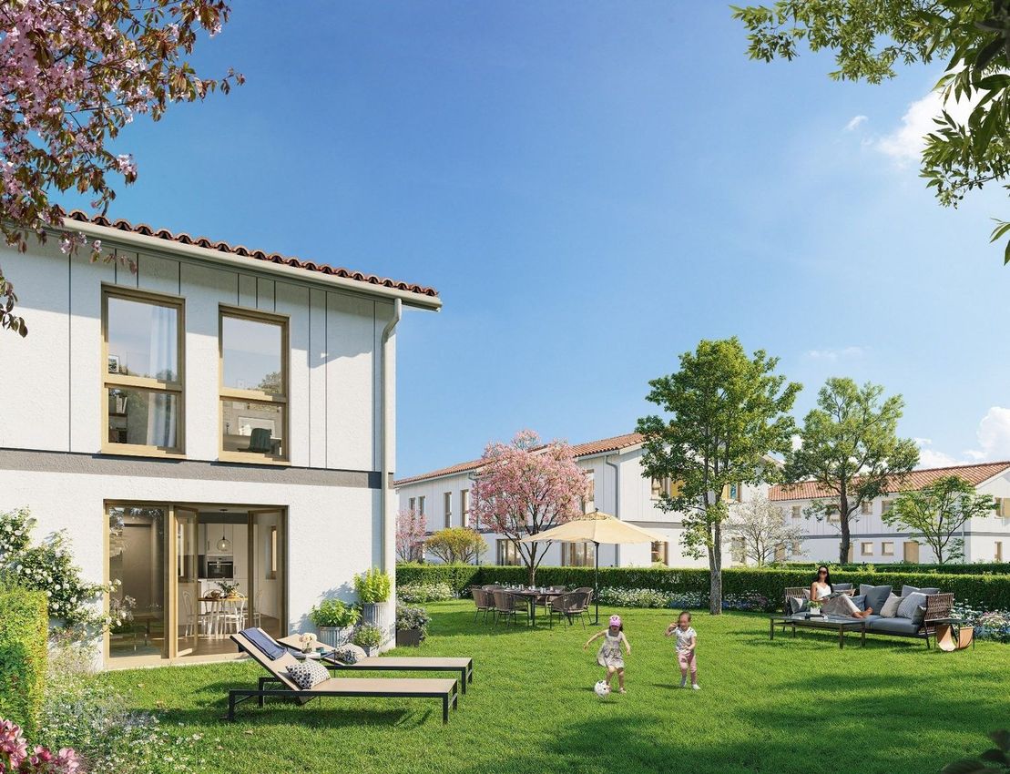 Image Façade à  maison individuelle de Carbon-Blanc