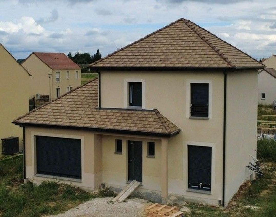 Image Façade à  maison individuelle de Meaux