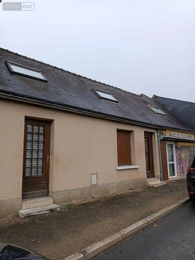 Image Façade à  maison individuelle de Mézeray