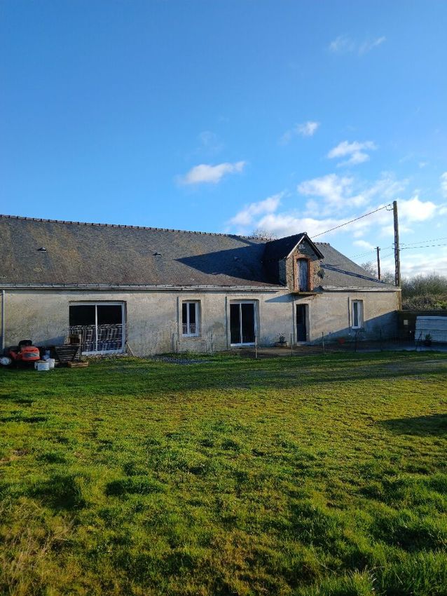 Image Façade à  maison individuelle de Les Hauts-d'Anjou