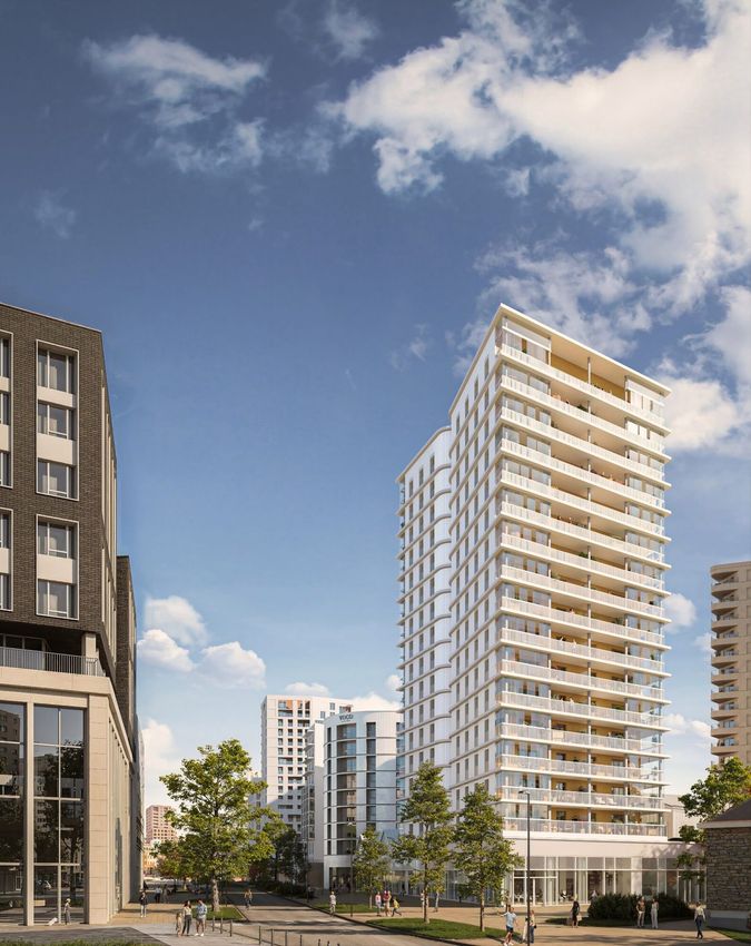 Image Vue à programme neuf de Sans numéro Rue de Copenhague