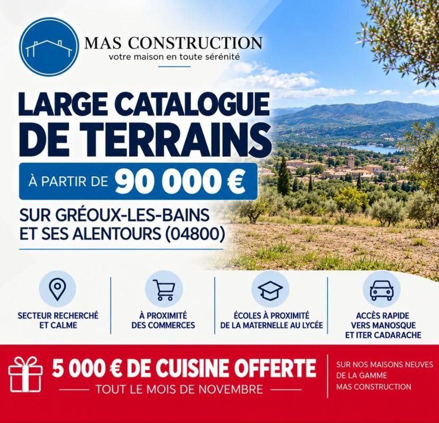 Image de terrain à Gréoux-les-Bains