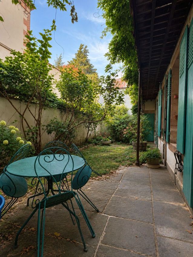 Image Terrasse à  maison individuelle de Moulins