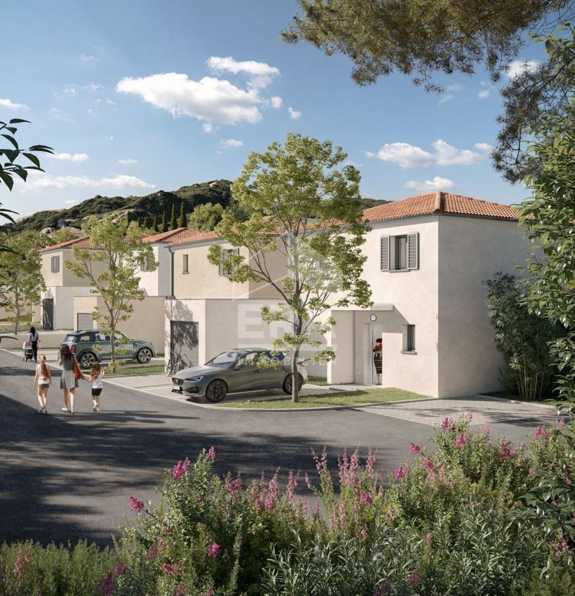 Image Façade à  maison individuelle de Furiani