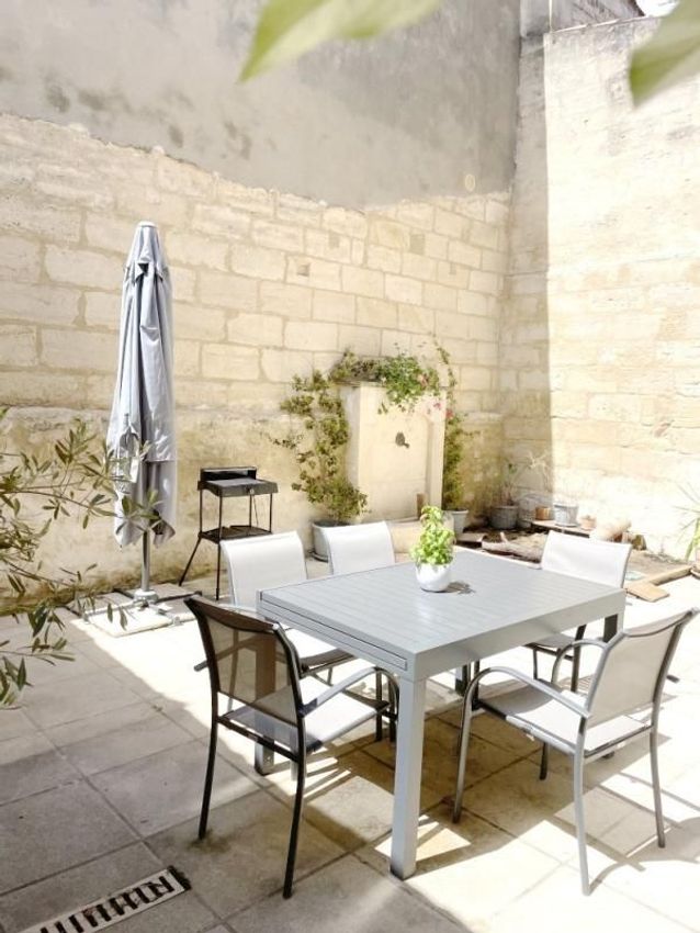 Image Terrasse à  maison mitoyenne de Beaucaire