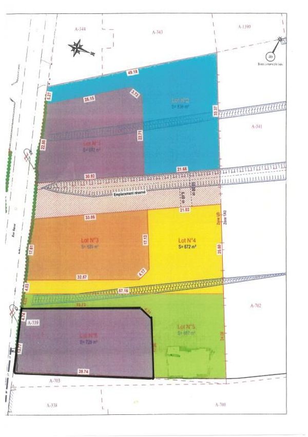 Image Plan à terrain de Groffliers