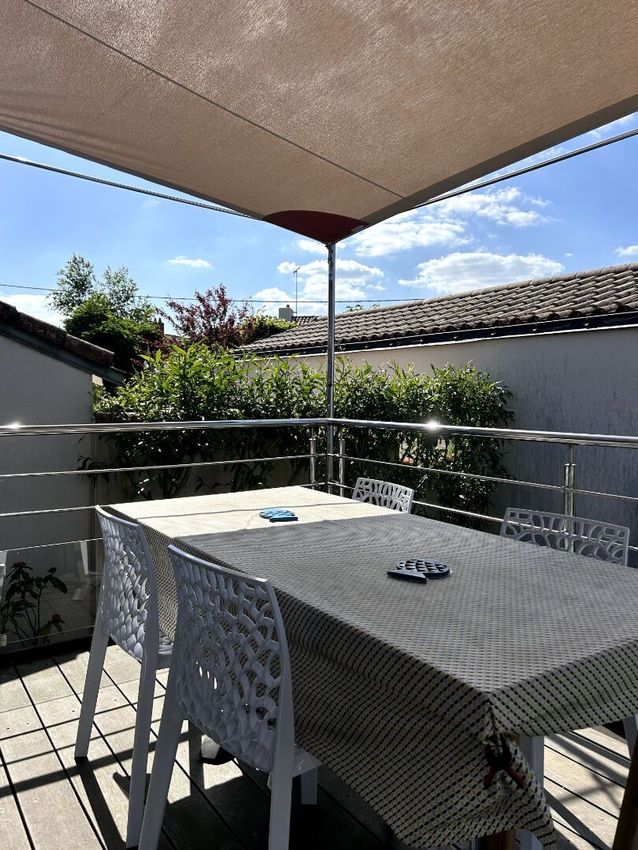 Image Terrasse à  maison mitoyenne de Pornic