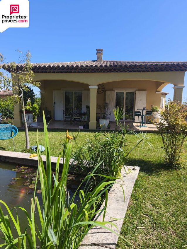 Image Façade à  villa de Le Luc