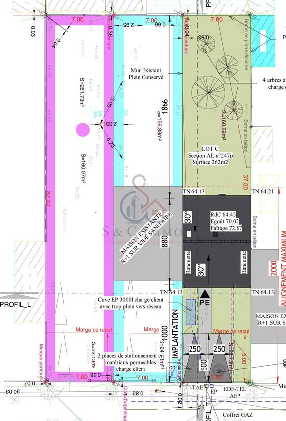 Image Plan à  maison individuelle de Tremblay-en-France