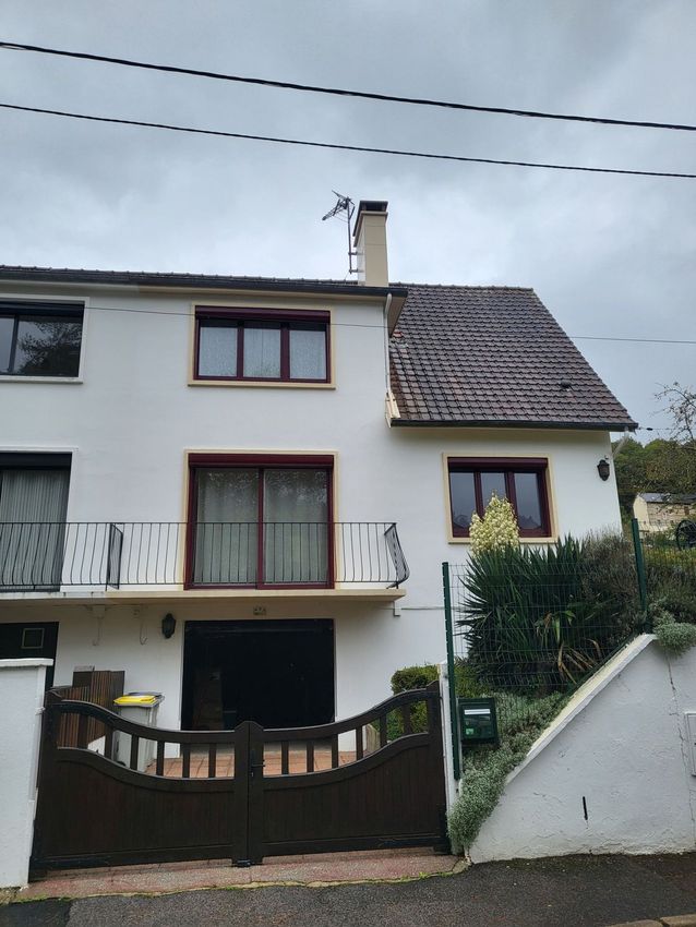 Image Façade à  maison individuelle de Fécamp