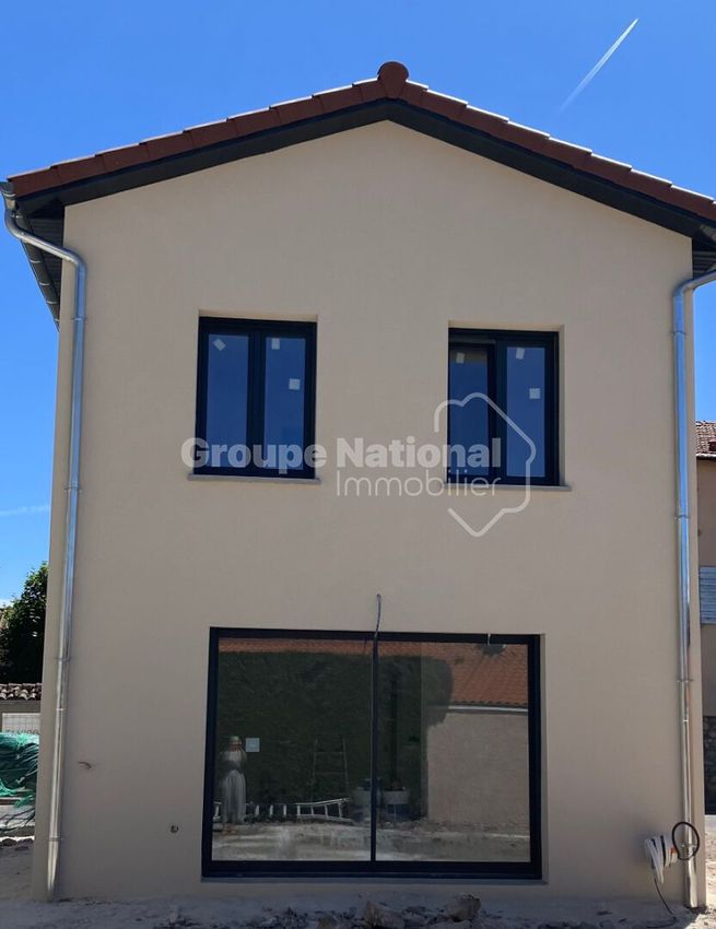 Image Façade à  maison individuelle de Brindas