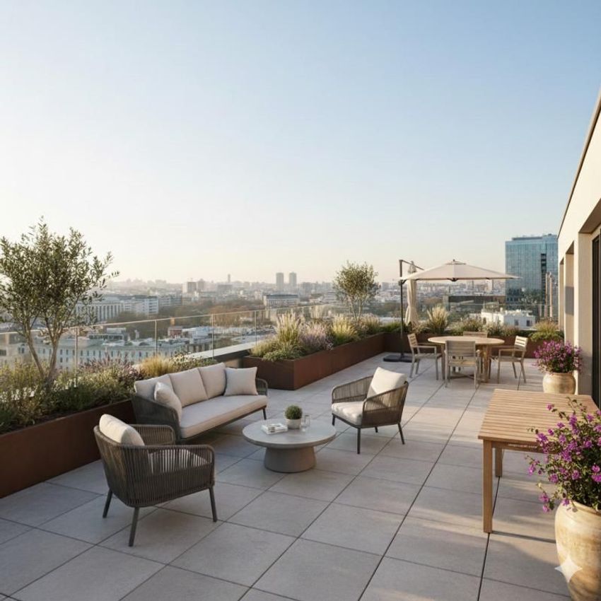 Image Terrasse à appartement de Rueil-Malmaison