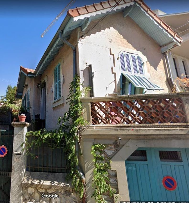 Image Façade à  maison individuelle de Nice