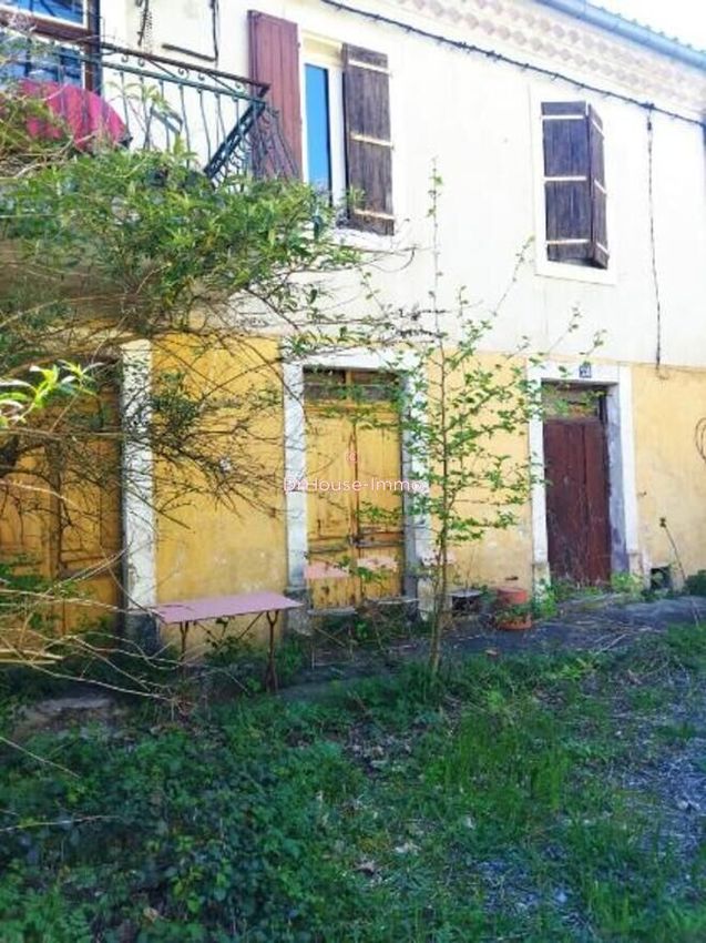 Image Façade à  maison jumelée de La Grand-Combe