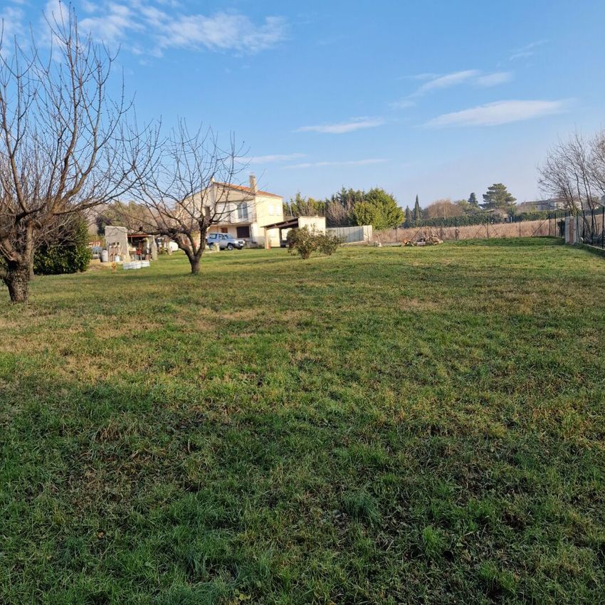 Image Jardin à  maison mitoyenne de Montélimar