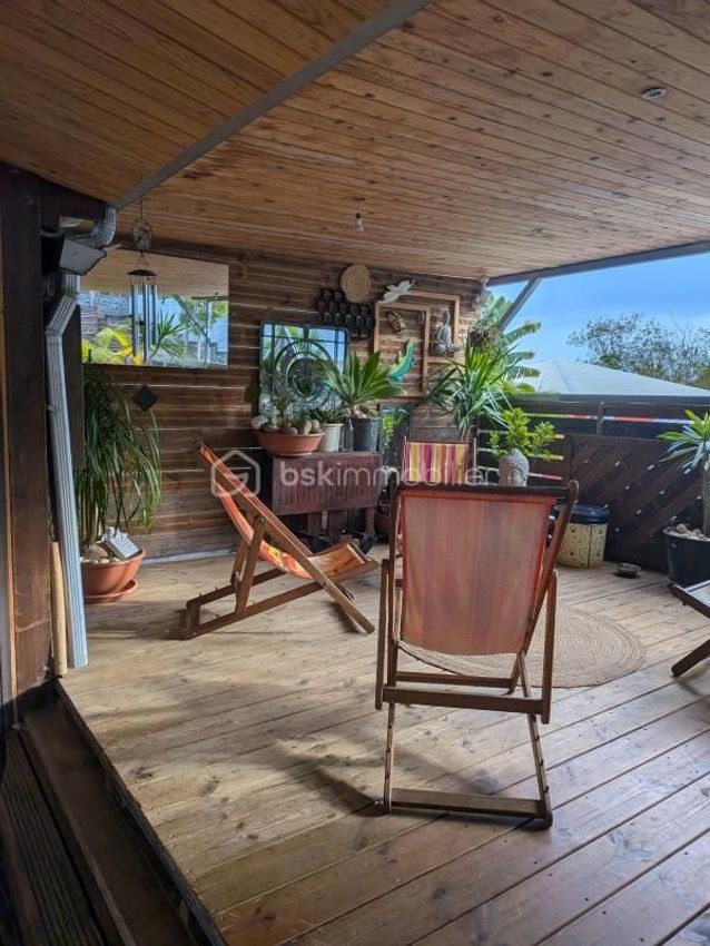 Image Terrasse à  maison individuelle de La Possession