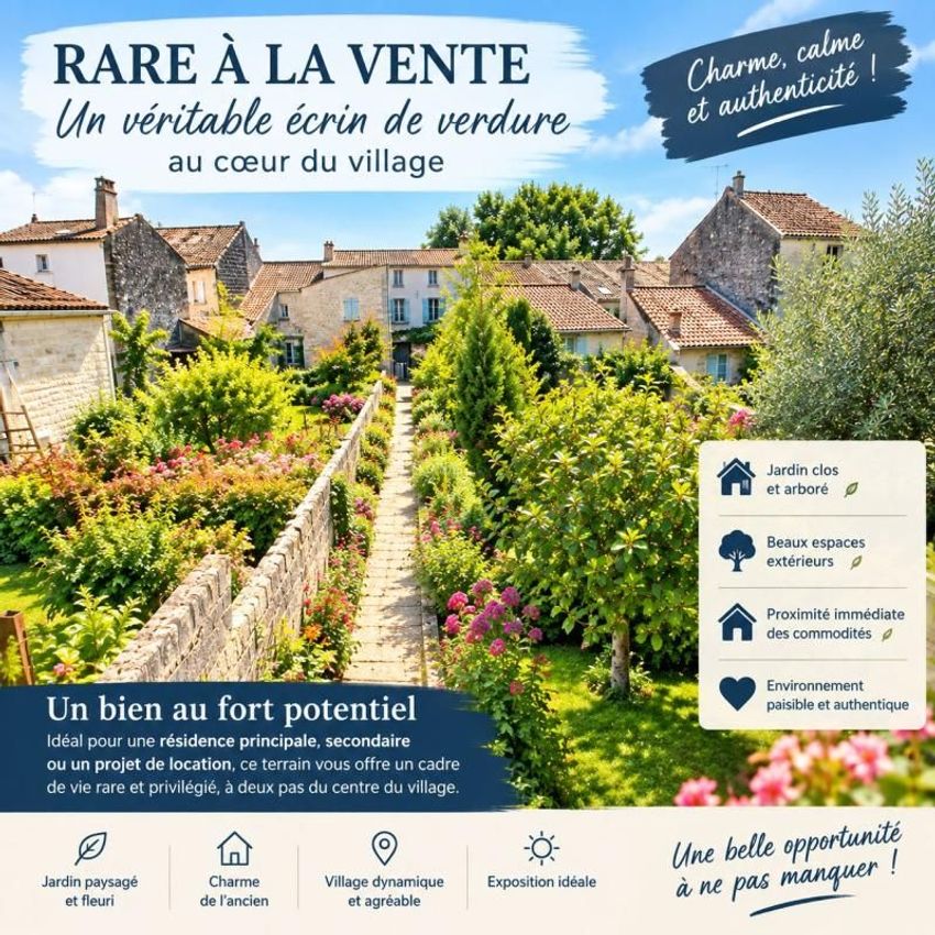 Image de  maison mitoyenne à Saint-Savinien