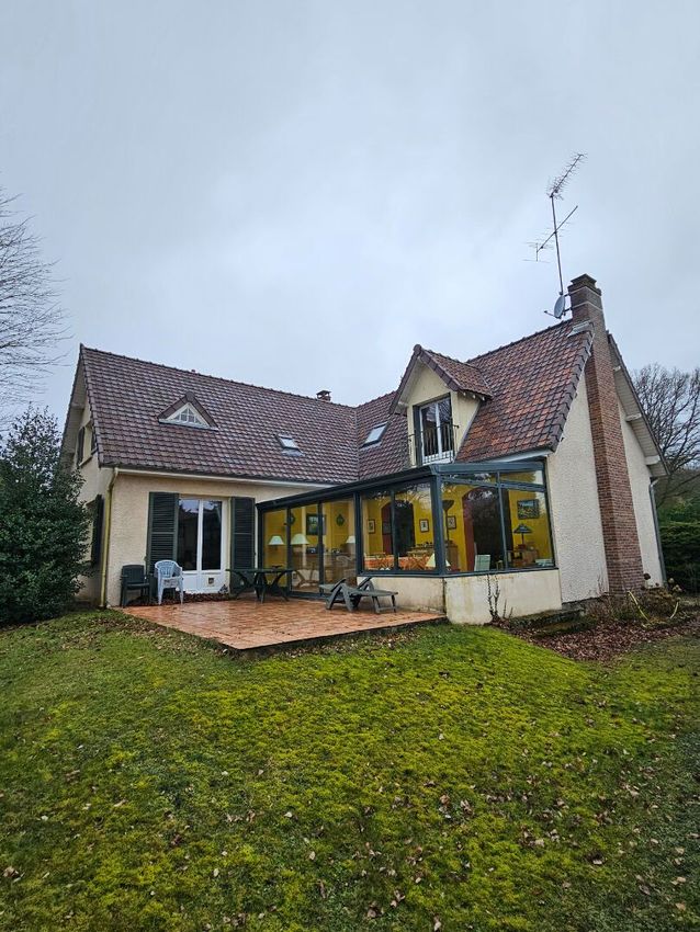 Image Façade à  maison individuelle de Saint-Léger-en-Yvelines