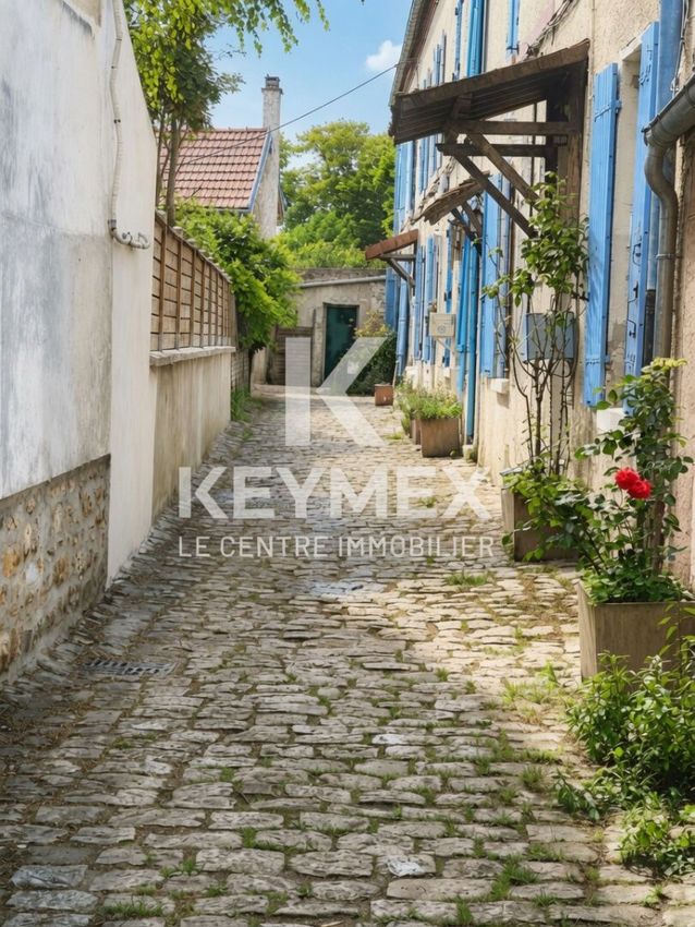 Image Façade à  maison mitoyenne de Taverny