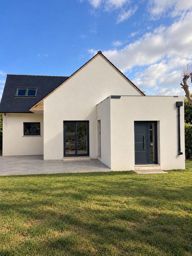 Image Façade à  maison individuelle de Quiberon