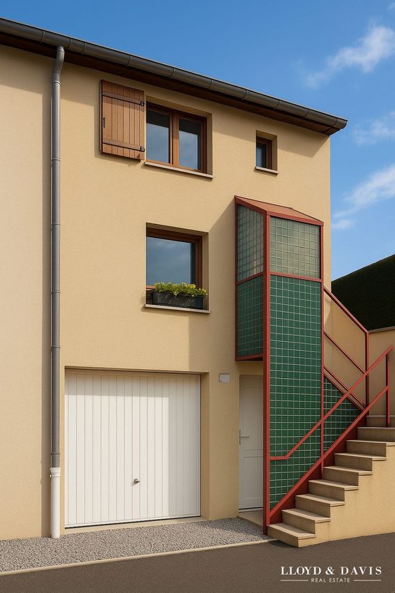 Image Façade à  maison individuelle de Estrablin