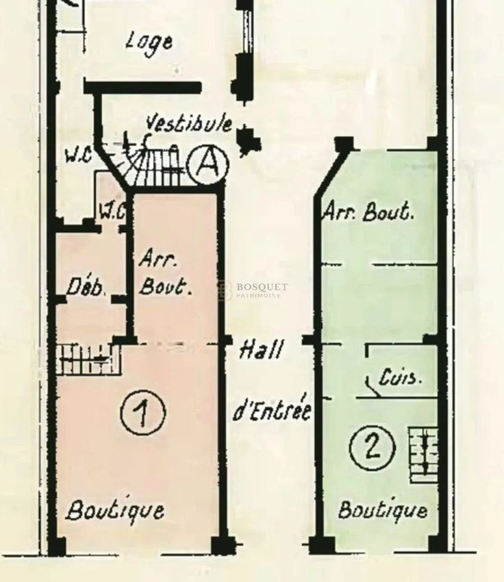 Image Plan à local de Porte Saint Denis-Paradis