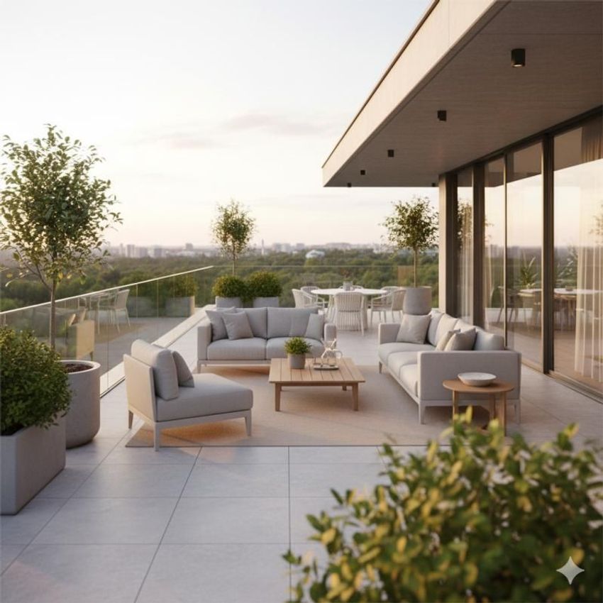 Image Terrasse à appartement de Meudon