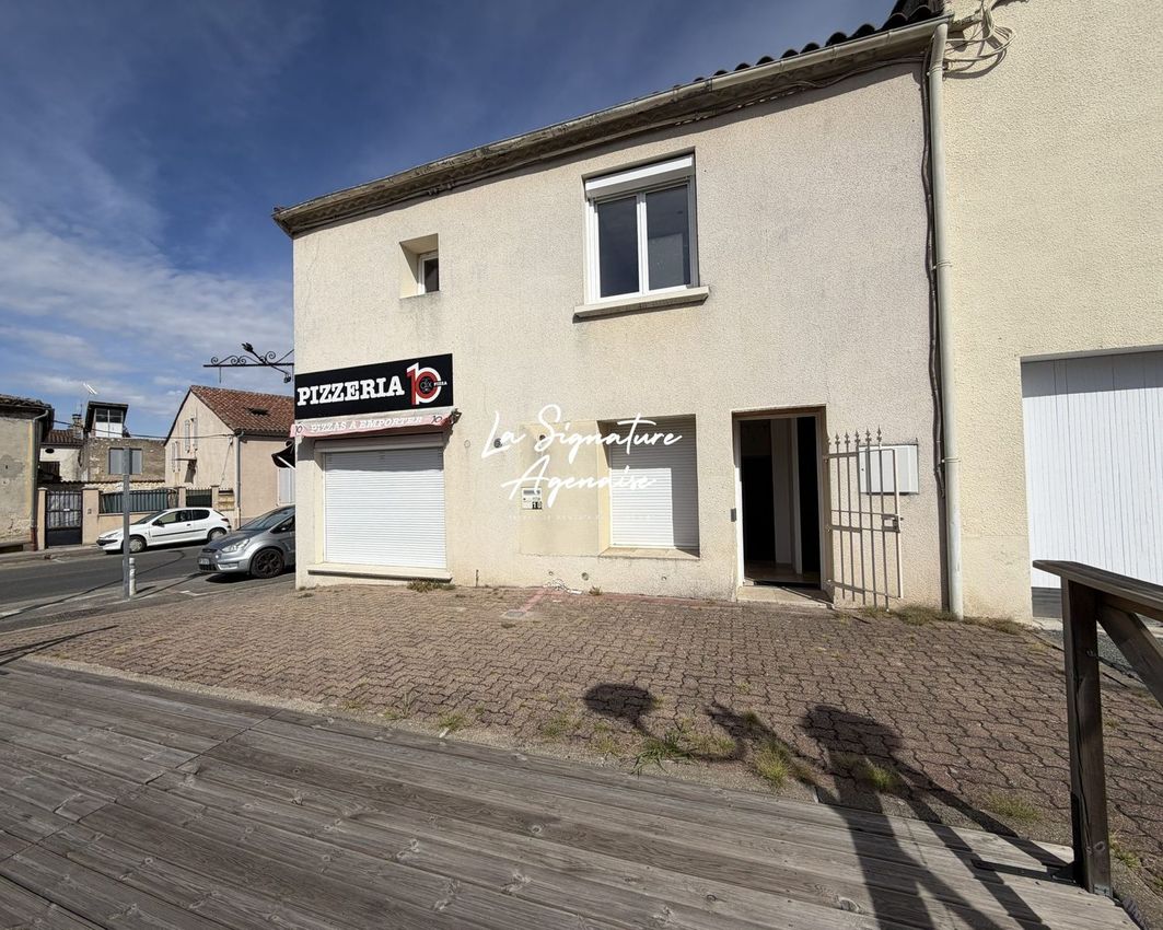 Image Façade à  maison individuelle de Lavardac