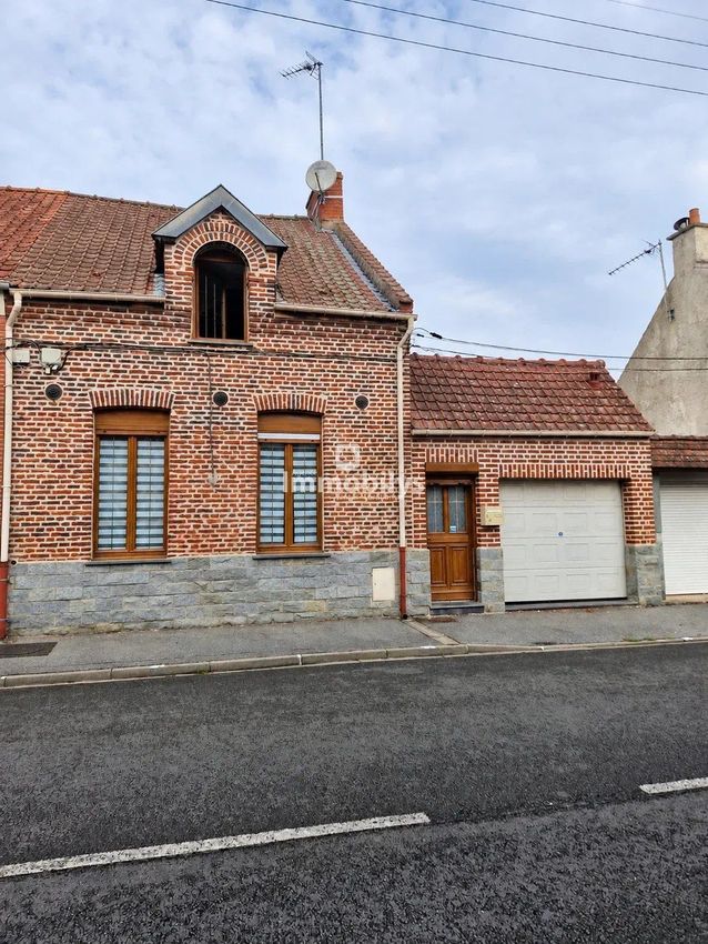 Image Façade à  maison de village de Somain