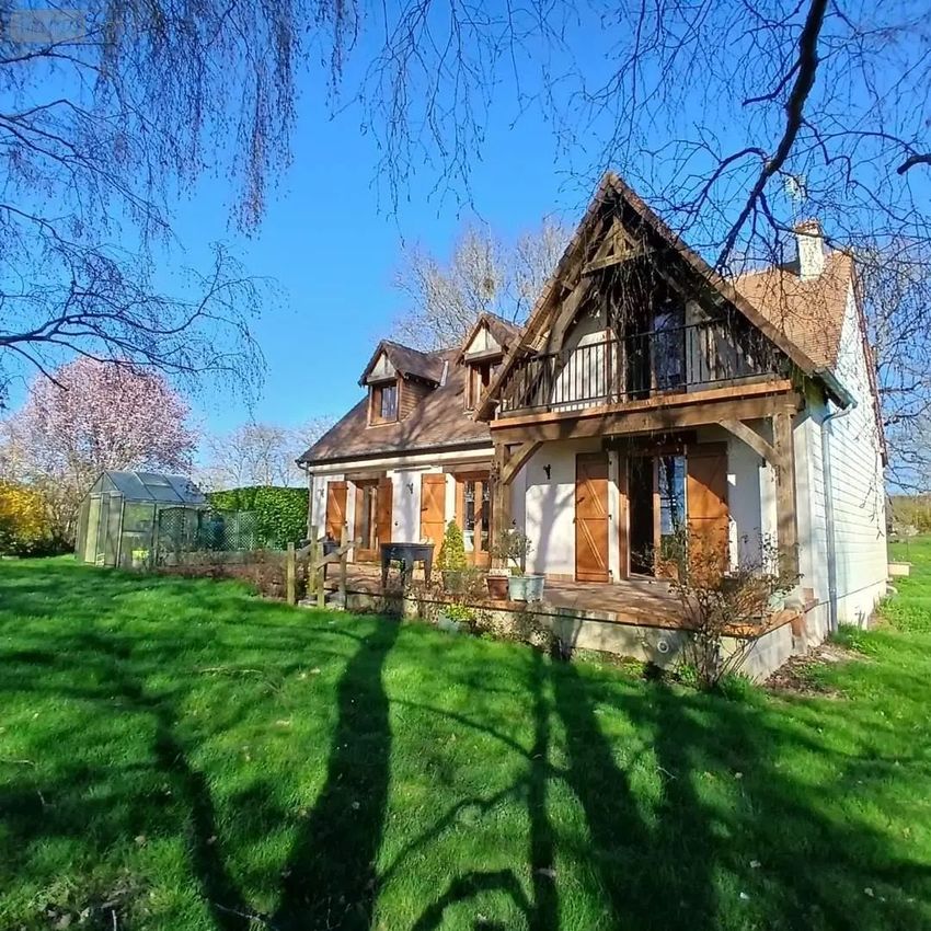 Image Façade à  maison individuelle de Lunay