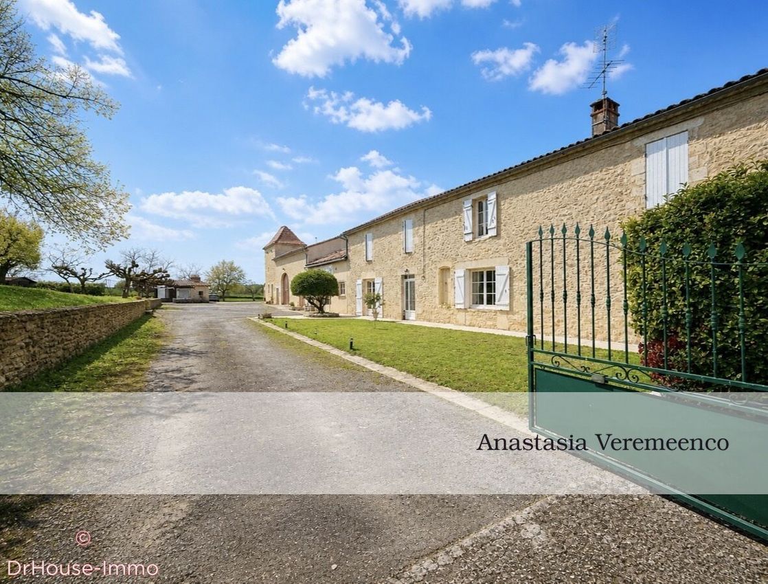 Image Façade à  villa de Coutures