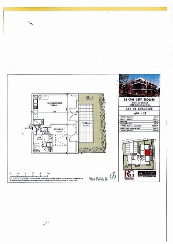 Image Plan à appartement de Bretteville-sur-Odon