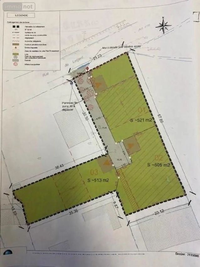 Image Plan à terrain de Plesder