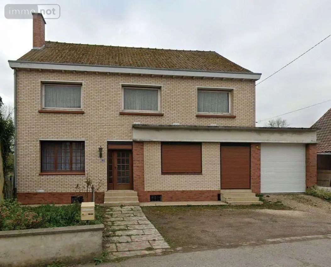 Image Façade à  maison mitoyenne de Marconnelle