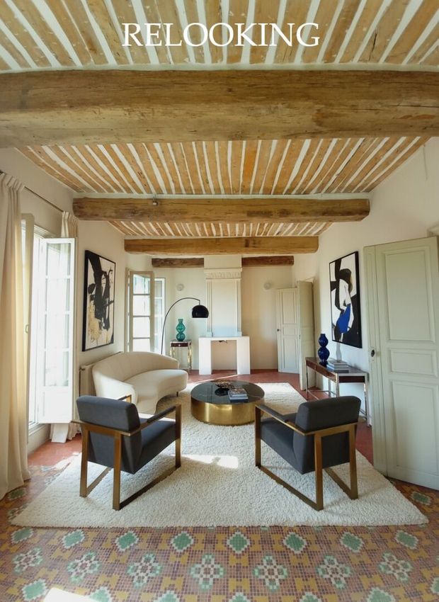 Image Salon à  manoir de Saint-Thibéry