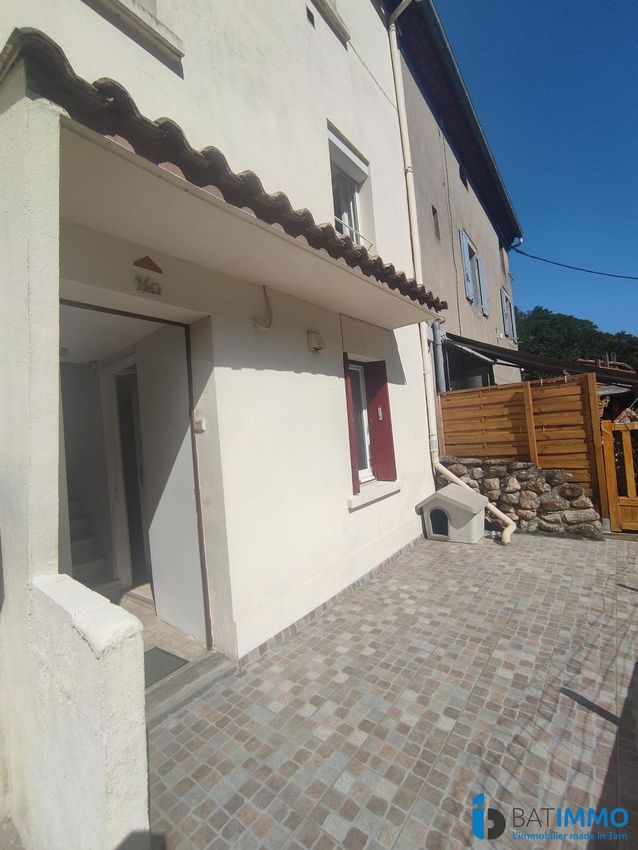Image Façade à  maison individuelle de Mazamet