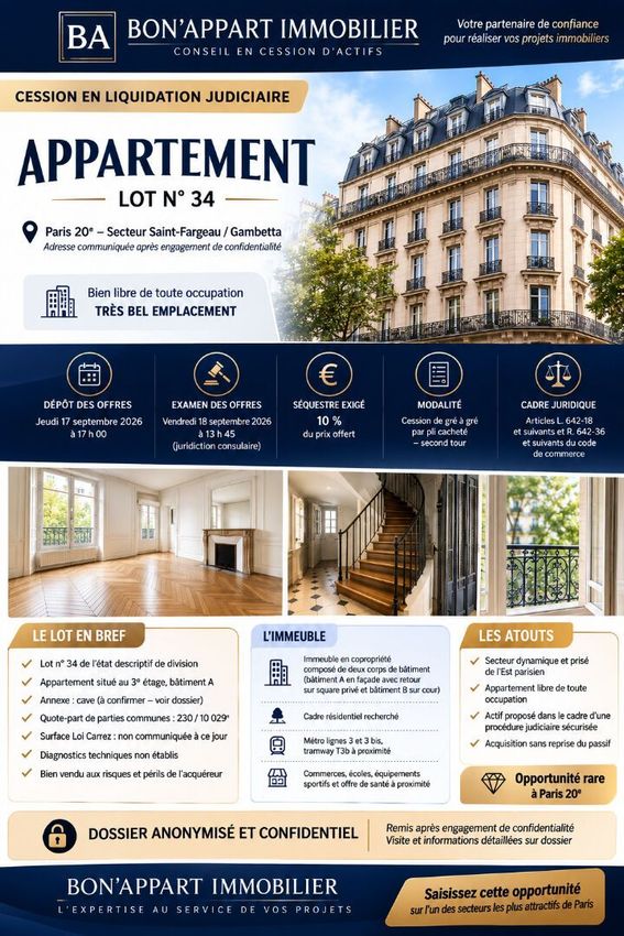 Image de appartement à Gambetta