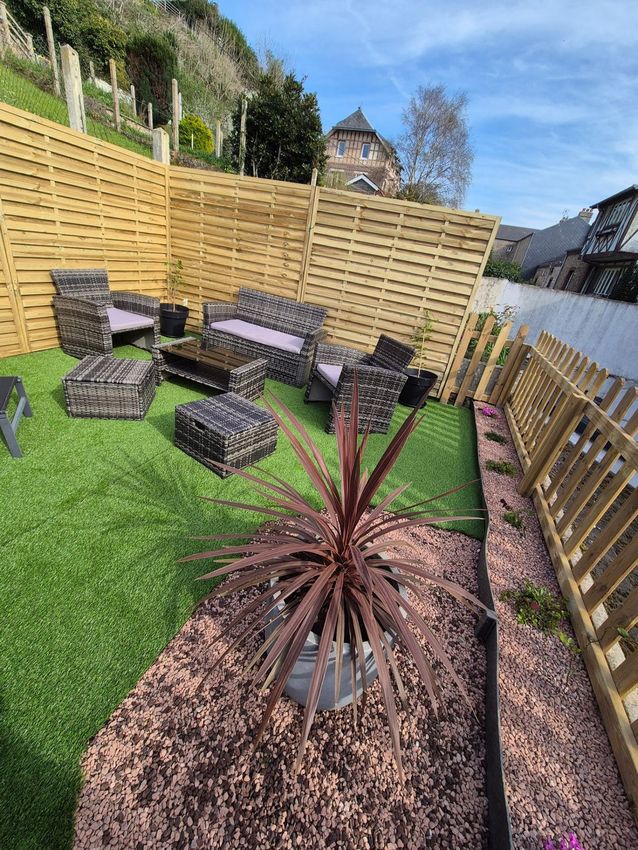 Image Jardin à  maison individuelle de Fécamp
