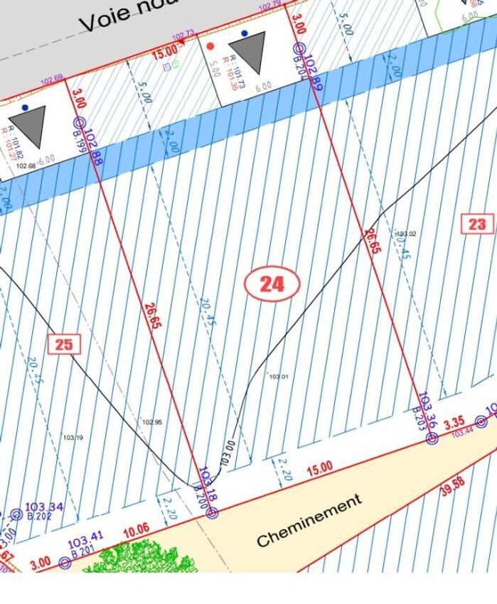 Image de terrain à Quévert