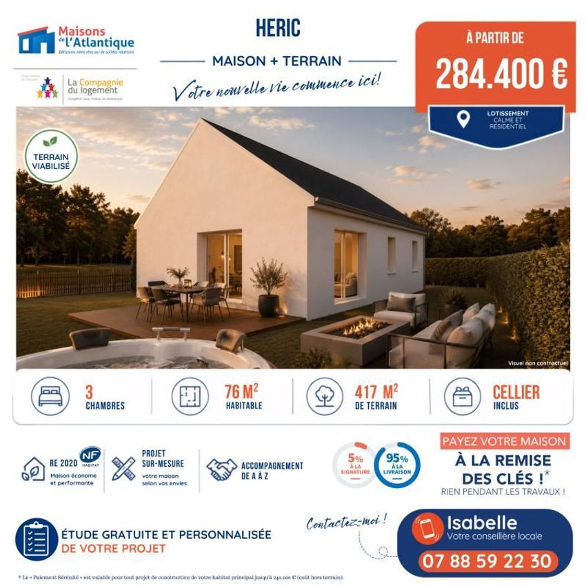 Image de  maison individuelle à Héric